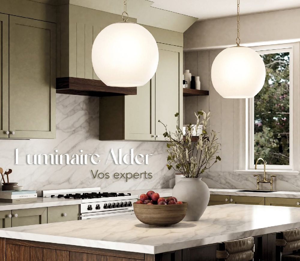 Conseils personnalisés en éclairage chez Luminaire Alder